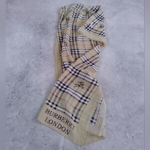 Burberry London Plaid Scarf Classic Nova Check 60” Designer Scarf